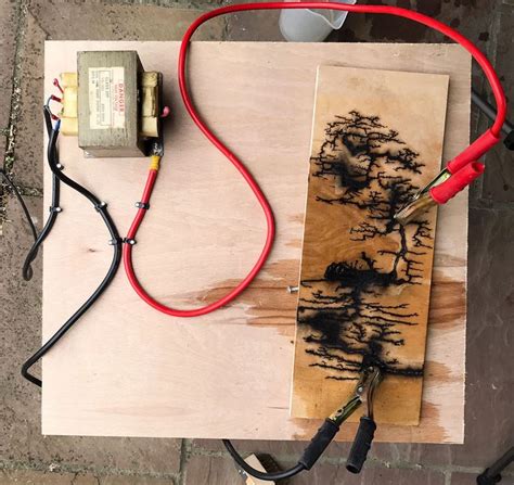 can i electric burn wood with jumper box|electrical wood diy.